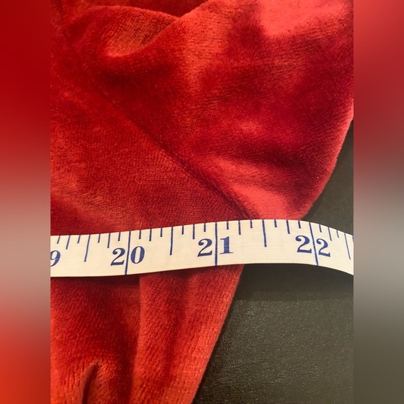 BCBG Velour Zip up Hoodie Size XL - Picture 9 of 9